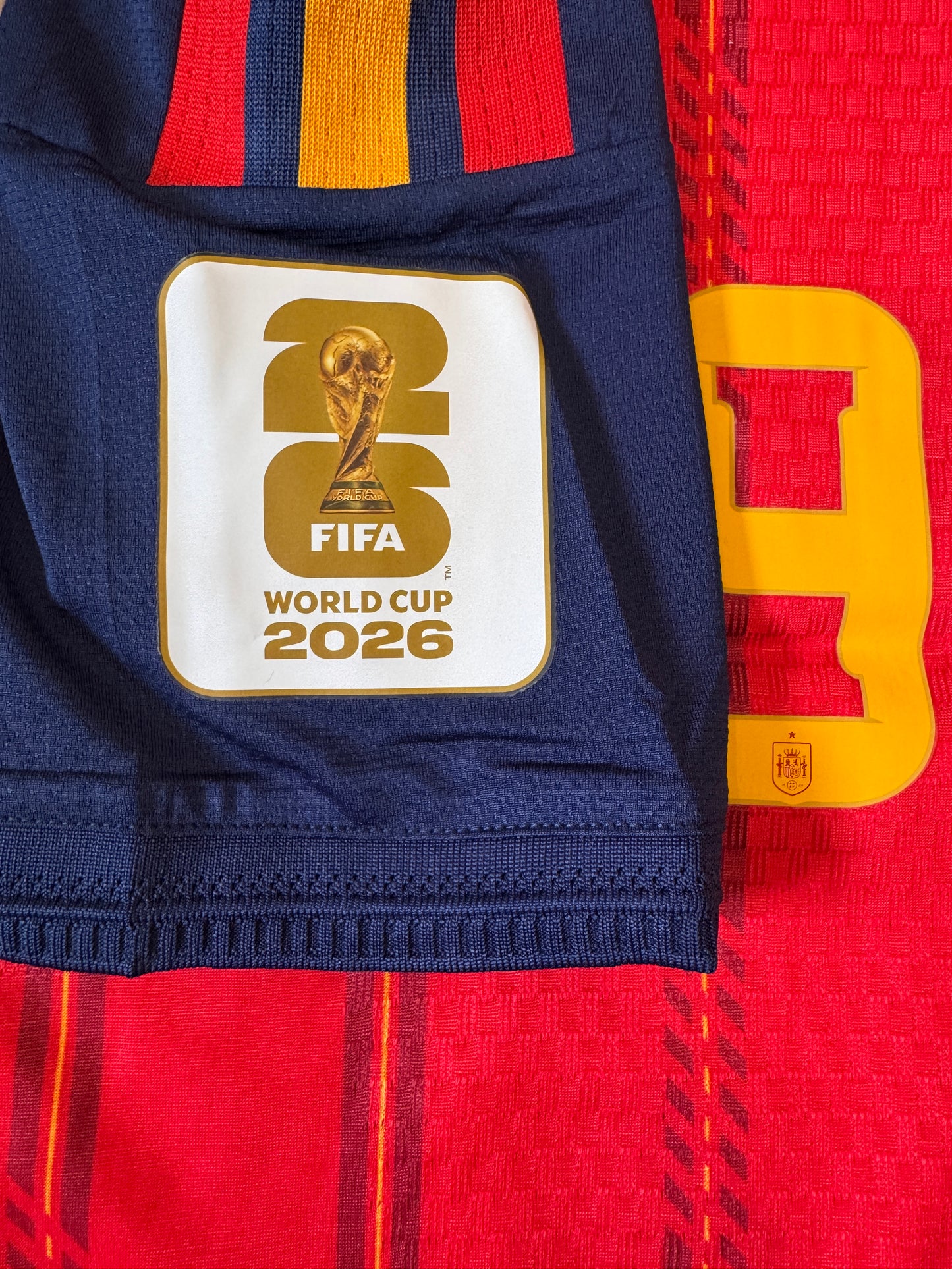 Spain 2026 Football Jersey #19 - Player Version