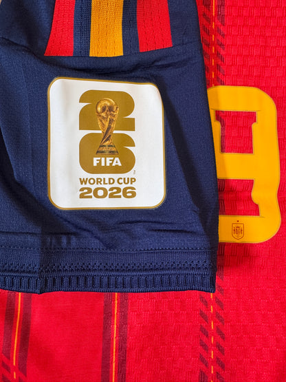 Spain 2026 Football Jersey #19 - Player Version