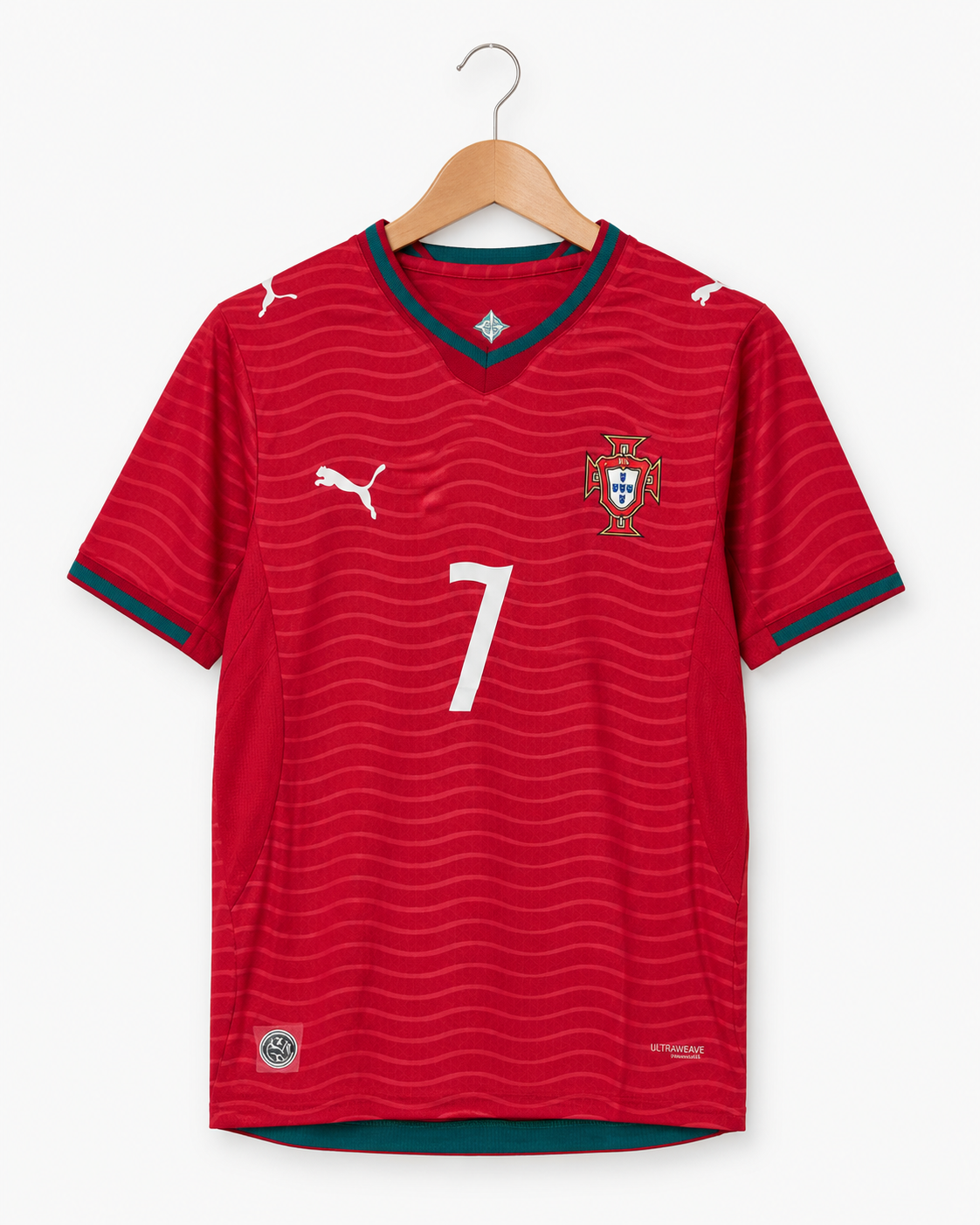 Portugal 2026 Football Jersey #7 - Player Version - Without arm patches