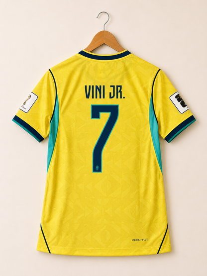 Brazil 2026 Football Jersey #7 - Player Version