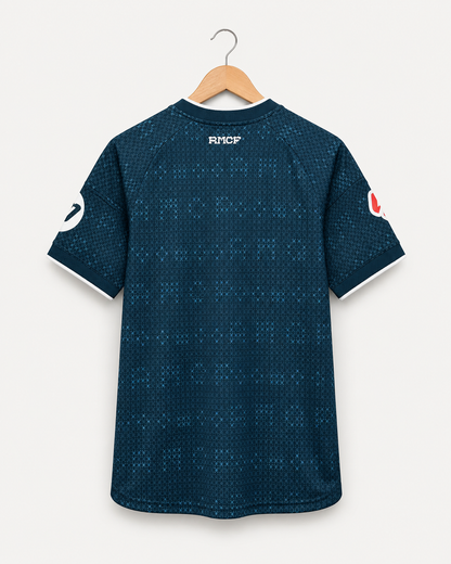 Real Madrid Dark Teal Football Jersey - Player Version - Away Jersey