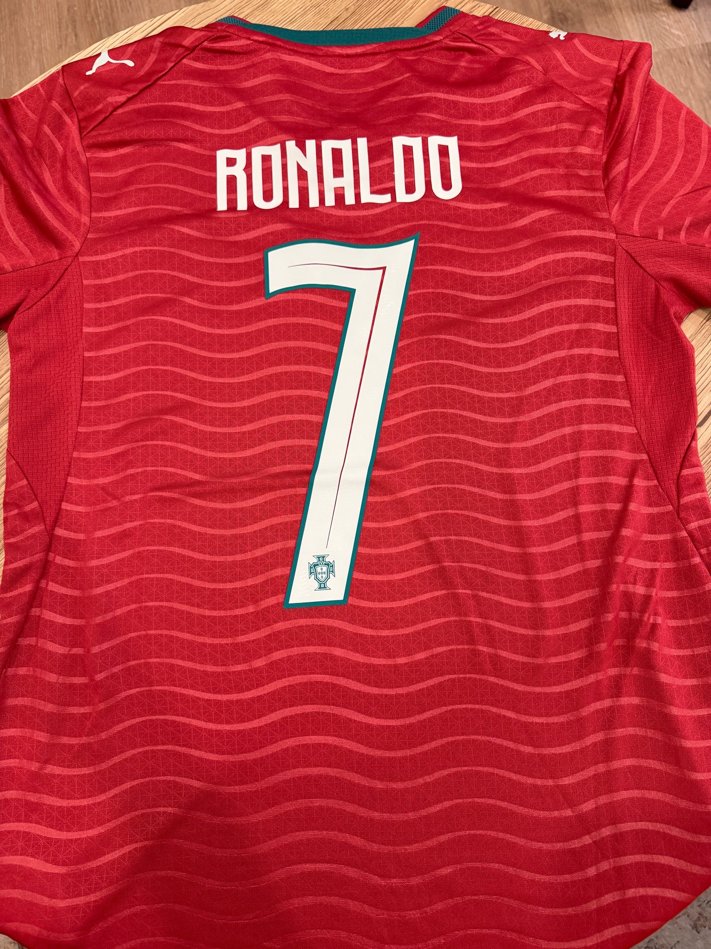 Portugal 2026 Football Jersey #7 - Player Version - Without arm patches