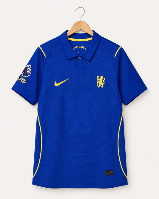 Chelsea Royal Blue & Yellow Football Jersey - Player Version