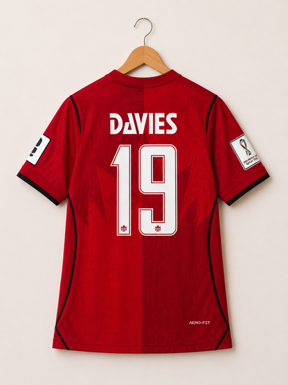 Canada 2026 Football Jersey #19 - Player Version - Home Jersey