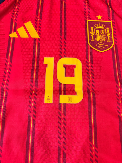Spain 2026 Football Jersey #19 - Player Version