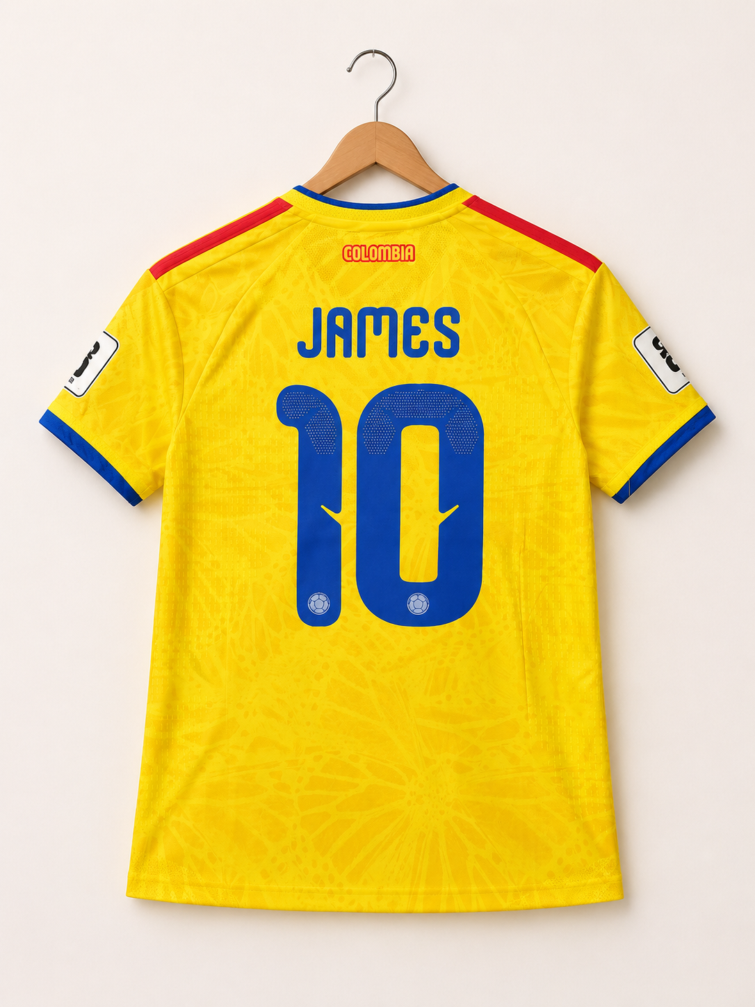 Colombia Football Jersey #10 - Player Version