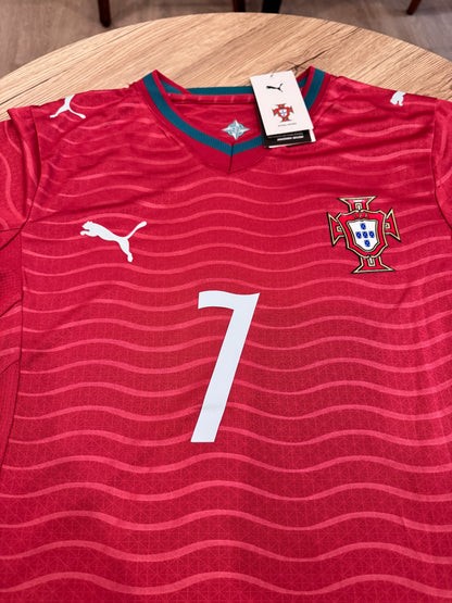 Portugal 2026 Football Jersey #7 - Player Version - Without arm patches