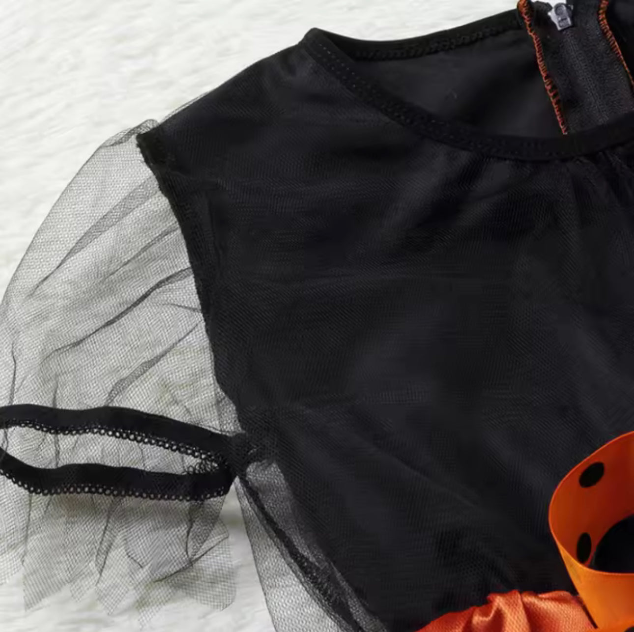 Magical Orange Witch Costume