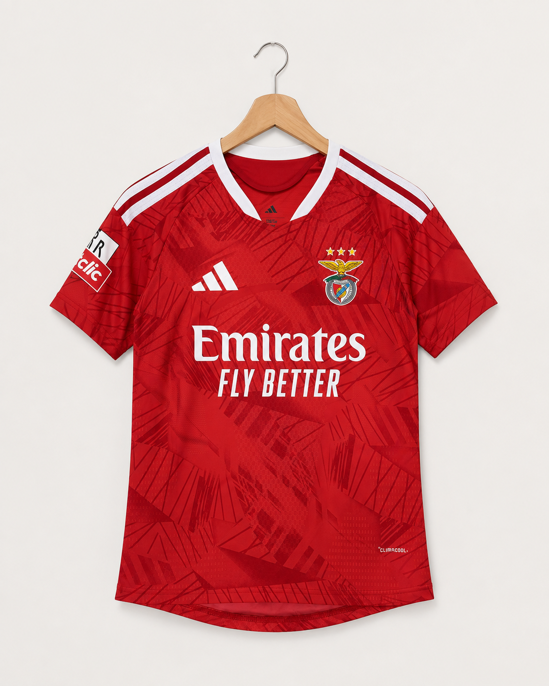 SL Benfica Red Football Jersey - Player Version