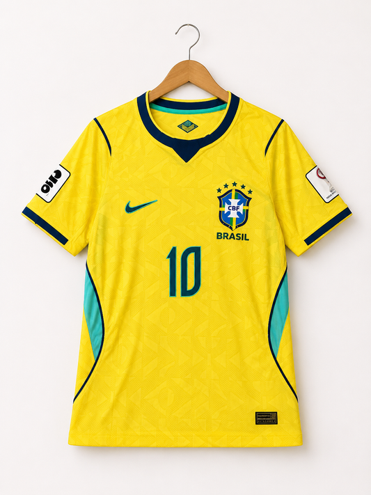 Brazil 2026 Football Jersey #10 - Player Version