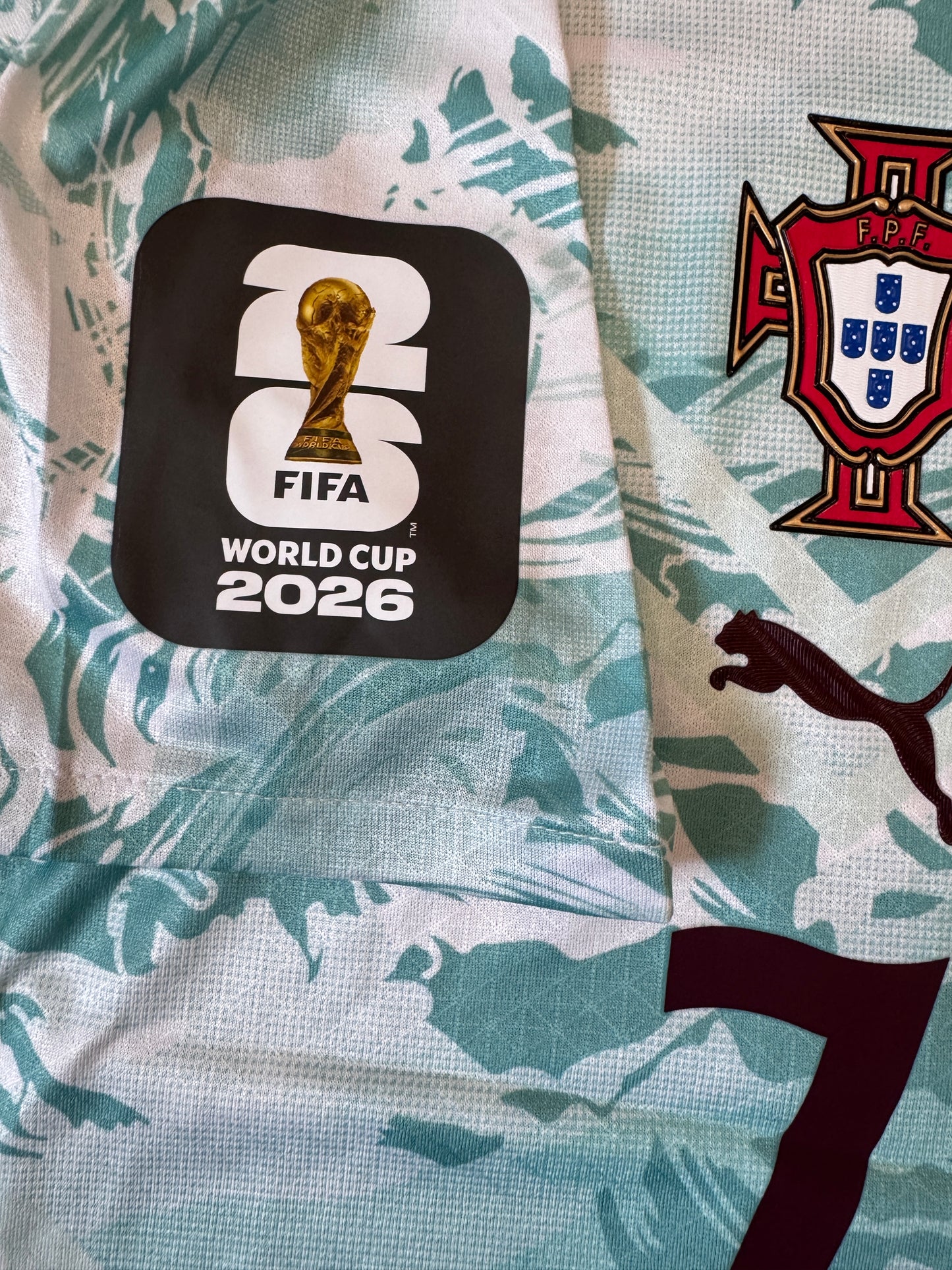 Portugal 2026 Football Jersey #7- Player Version - Away Jersey