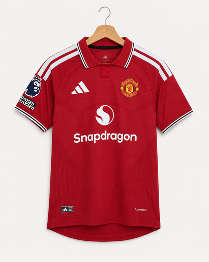 Manchester United Red Home Football Jersey - Player Version