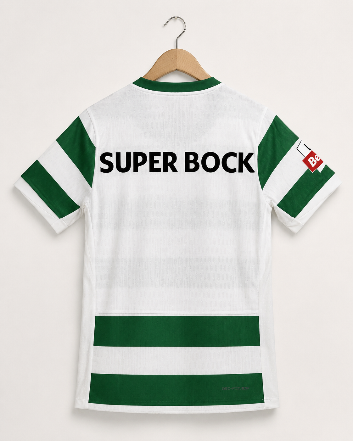 Sporting CP Green & White Football Jersey - Player Version