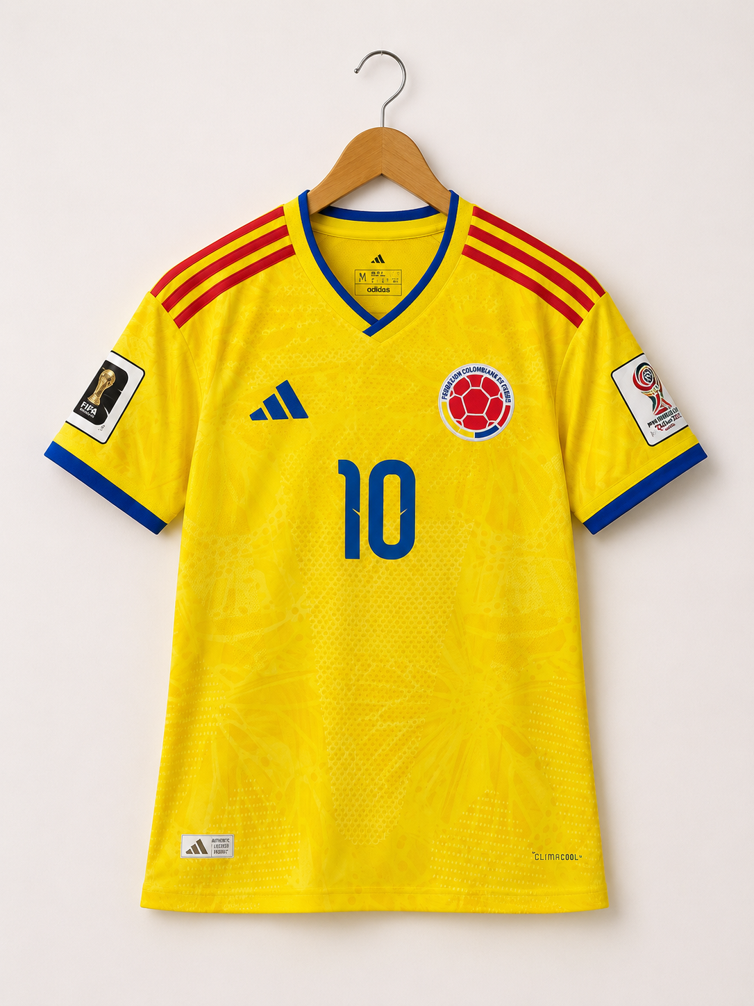 Colombia Football Jersey #10 - Player Version