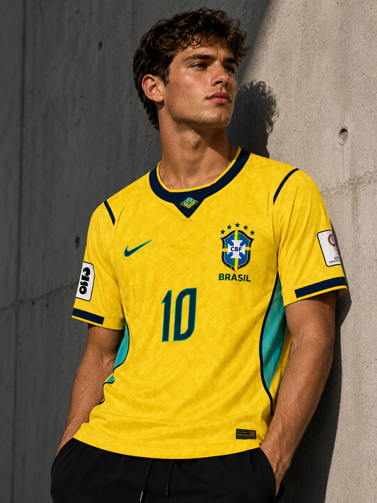 Brazil 2026 Football Jersey #10 - Player Version