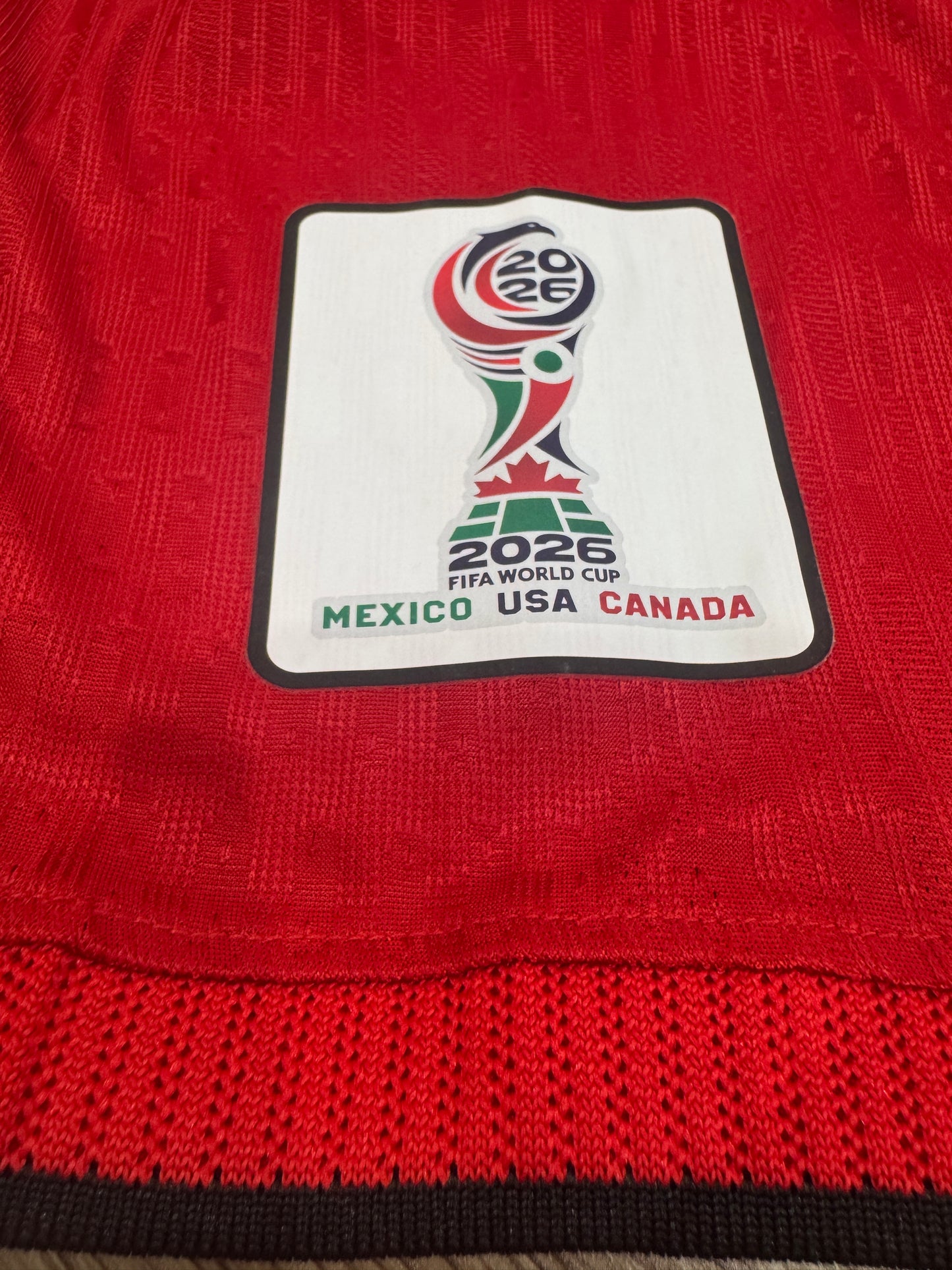 Canada 2026 Football Jersey #19 - Player Version - Home Jersey