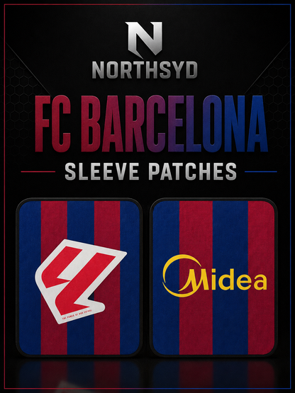 FC Barcelona Red & Blue Home Football Jersey - Player Version