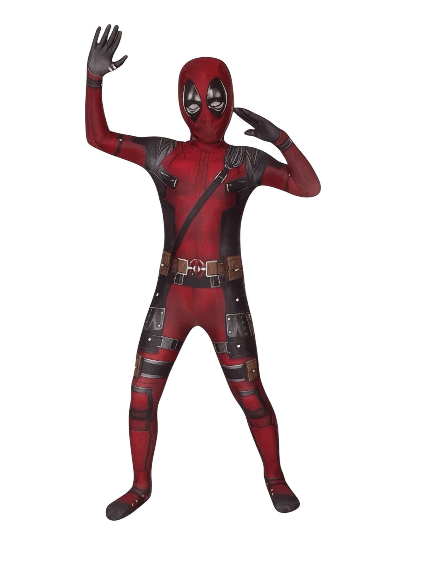Red Mercenary Suit