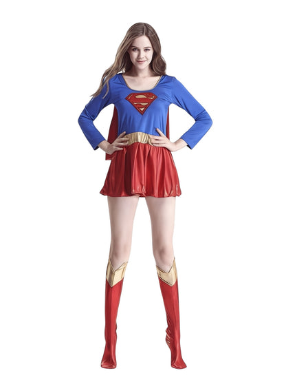 Crimson Cape Suit