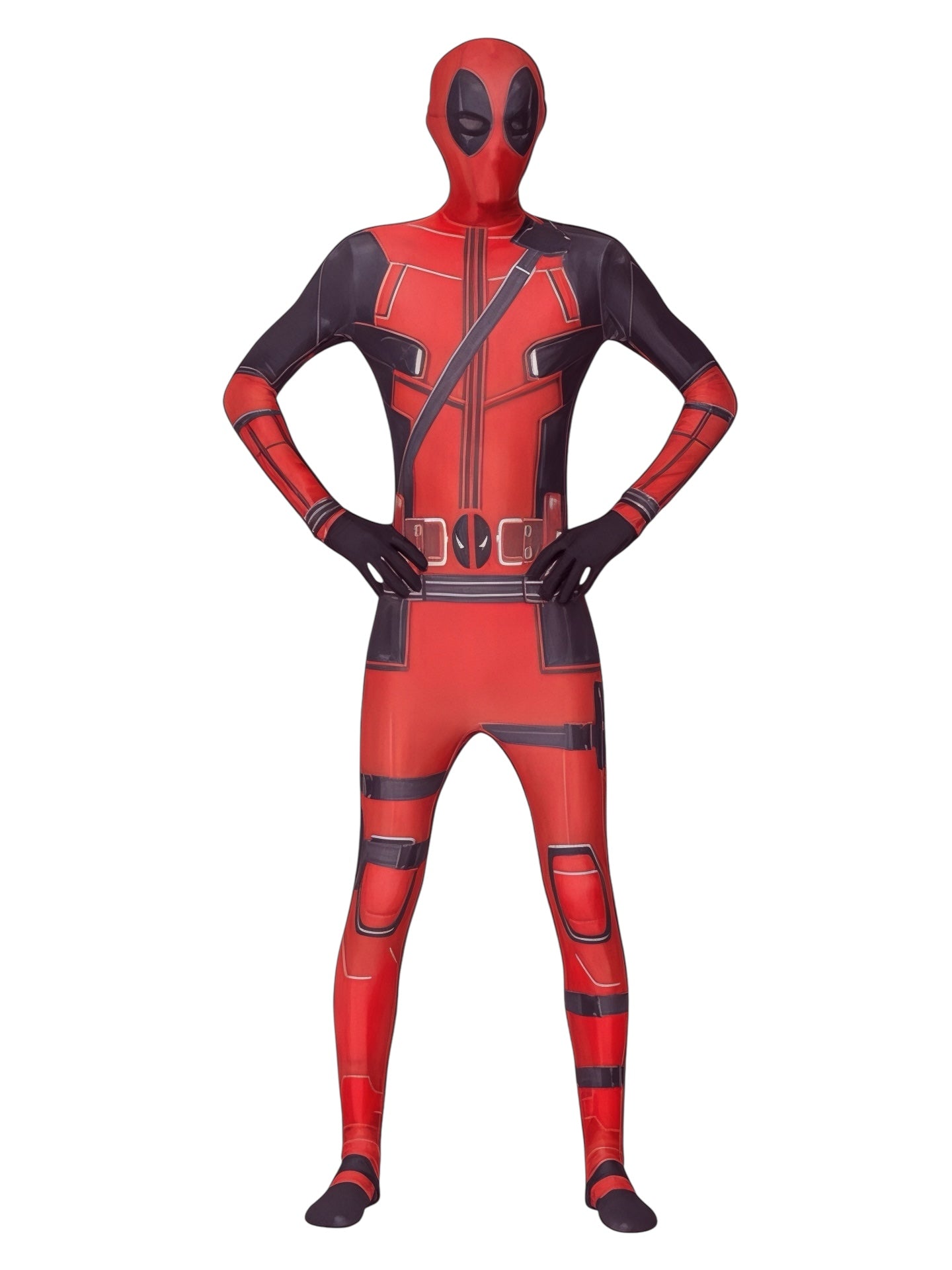 Red Mercenary Suit